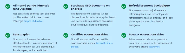 WHC - Hébergement eco-responsable
