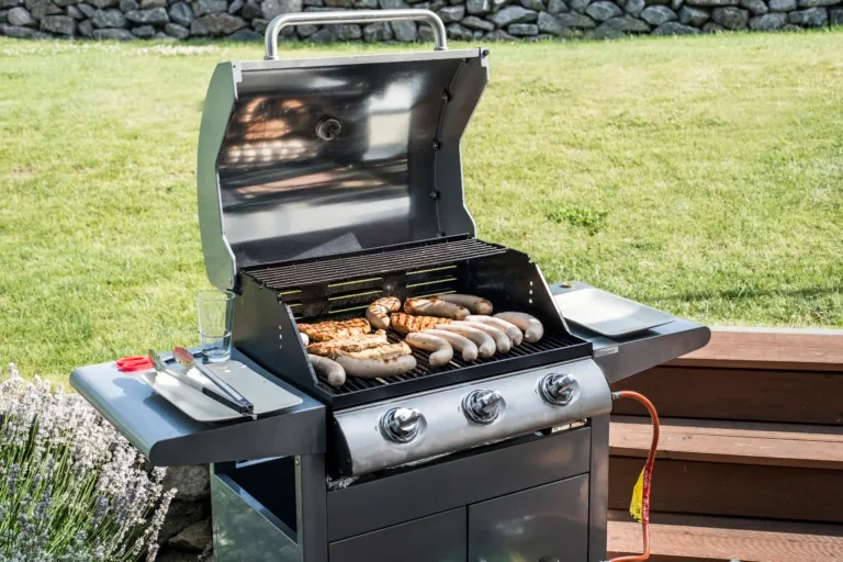 barbecue au gaz