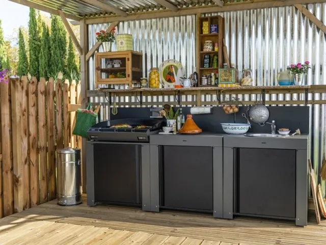 cuisine été extérieure idée 5